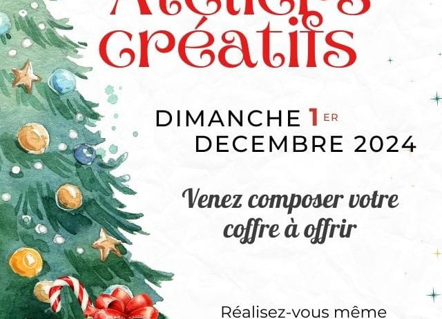 Image Noël au Château – Ateliers créatifs