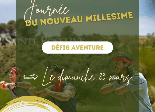 Image Journée du Nouveau Millésime : défis aventure